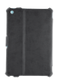 Hardcover Skin & Folio Stand for iPad mini - black-Back