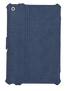 Stile Hardcover Skin & Folio Stand for iPad mini - blue-Back