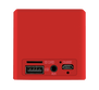 Primo Wireless Bluetooth Speaker -  red-Back