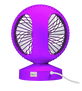 Ventu USB Cooling Fan - purple-Back