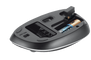 Pebble Wireless Mouse - black-Bottom