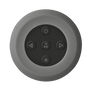 Dixxo Go Wireless Bluetooth Speaker with party lights - grey-Bottom