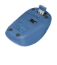 Yvi Fabric Wireless Mouse - blue-Bottom