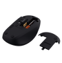 Yvi+ Multi-Device Wireless Mouse - Black-Bottom