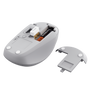 Yvi+ Multi-Device Wireless Mouse - White-Bottom