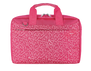 Bari Carry Bag for 13.3" laptops - pink hearts-Front