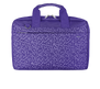 Bari Carry Bag for 13.3" laptops - purple hearts-Front