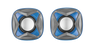Xilo Compact 2.0 Speaker Set - blue-Front