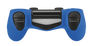 GXT 744B Rubber Skin for PS4 controllers - blue-Front