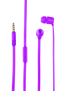 Duga In-Ear Headphones - neon purple-Front