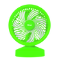 Ventu USB Cooling Fan - green-Front