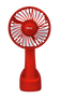 Ventu-Go Portable Cooling Fan – red-Front