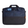 Lisboa 16" laptop carry bag  -  Blue  -Front