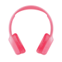 Nouna Wireless Kids Headphones  -  Pink-Front