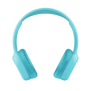 Nouna Wireless Kids Headphones  -  Blue-Front