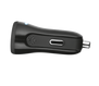 20W Fast Car Charger with 2 USB ports - black-Side