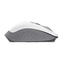 Ozaa Rechargeable Wireless Mouse - white-Side
