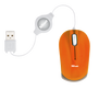 Nanou Retractable Micro Mouse - Orange-Top