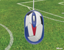 Football Mouse with Mouse pad - France-Top