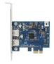 SuperSpeed 2 Port USB 3.0 PCI Express Card-Top