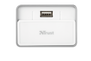 SliZe 4 Port USB 2.0 Hub - White/Silver-Top
