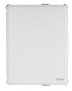 Hardcover Skin & Folio Stand for iPad - croc white-Top