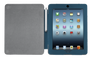 eLiga Elegant Folio Stand with stylus for iPad - blue-Top