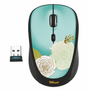 Yvi Wireless Mouse - flower-Top