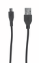 Micro-USB Charge & Sync Cable 1m - black-Top