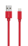 Flat Lightning Cable 1m - red-Top