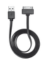 30-pin Flat Cable 1m - black-Top