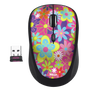 Yvi Wireless Mouse - flower power-Top