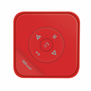 Muzo Wireless Bluetooth Speaker - red-Top