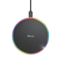 Lumo10 RGB Fast Wireless Charger 7.5W/10W for smartphones-Top