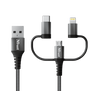Keyla Extra-Strong 3-In-1 USB Cable 1m-Top