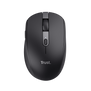 Ozaa Compact Multi-Device Wireless Mouse - Black-Top