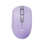 Ozaa Compact Multi-Device Wireless Mouse - Purple-Top