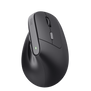 Yuno Wireless Ergonomic Mouse Black-Top