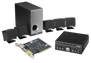 Combiset 5.1 Speakers & Soundcard-Visual