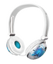 Evening Cool Headset - white/blue-Visual