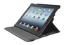 Rotating Cover for iPad with stylus pen - black-Visual
