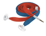 Lace In-ear Headphone - red & blue-Visual