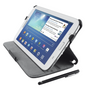 Stile Folio Stand with stylus for Galaxy Tab 3 7.0 - grey-Visual