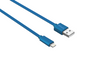 Flat Lightning Cable 1m - blue-Visual