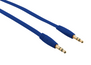 Flat Audio Cable 1m - blue-Visual
