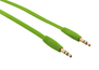 Flat Audio Cable 1m - lime green-Visual