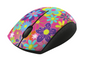 Ovi Wireless Ultra Small Mouse - pink flower power-Visual