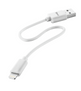 Lightning Cable 20cm - white-Visual