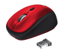 WMS-113 Wireless Mouse - red-Visual