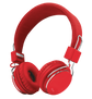 Ziva Foldable Headphones for smartphone and tablet - red-Visual